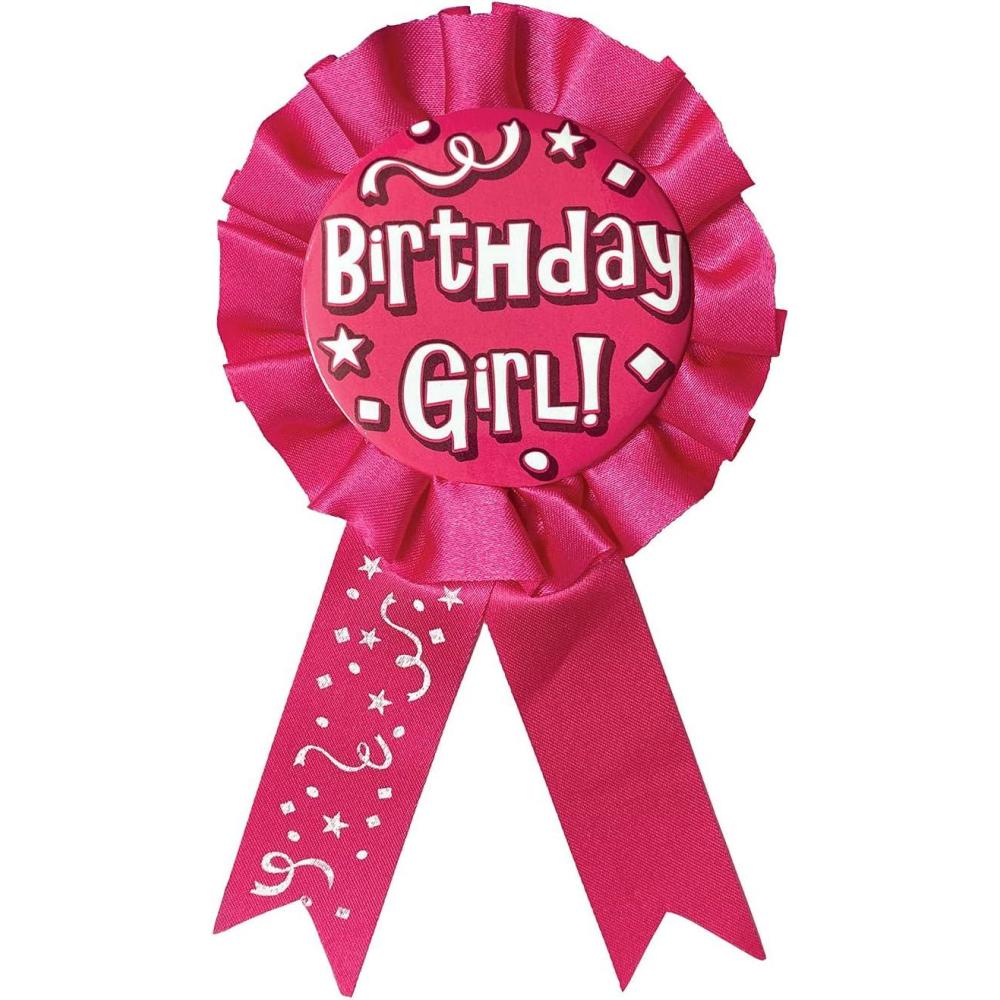 imageBeistle Birthday Girl Award Ribbon375 x 65