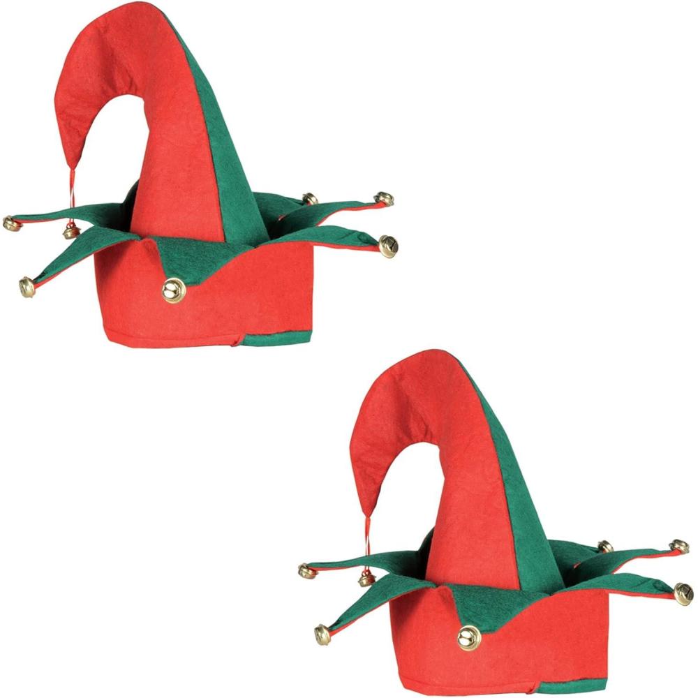imageBeistle Felt Elf HatFelt Elf Hat WBells 2pack