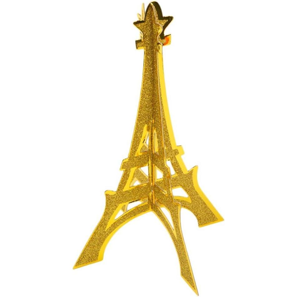 imageBeistle Glittered 3D Eiffel Tower CenterpieceEiffel Tower Centerpiece