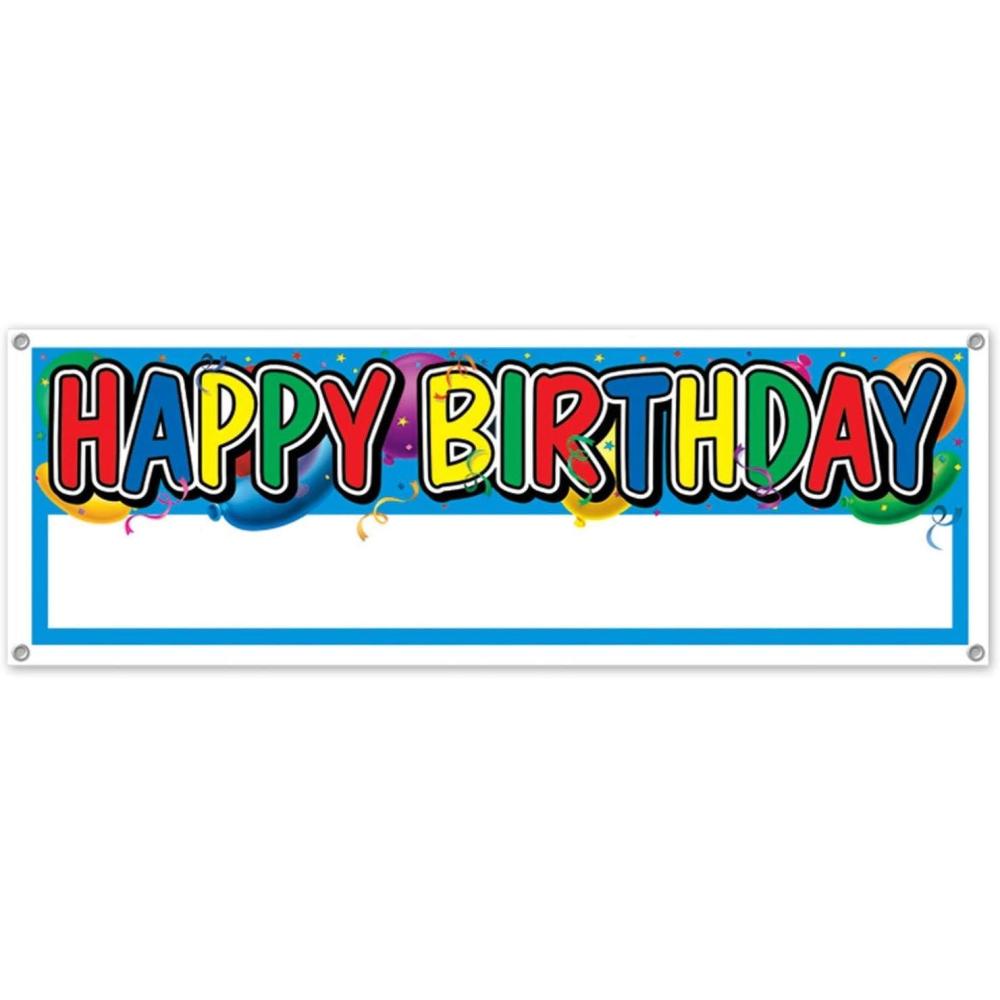 imageBeistle Happy Birthday Sign Banner