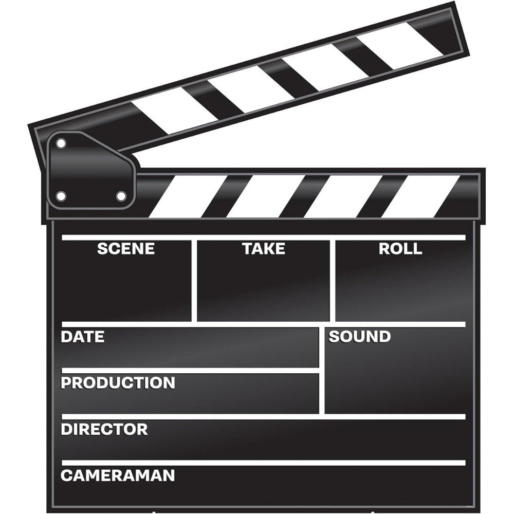 imageBeistle Red Carpet Clapboard StandUp