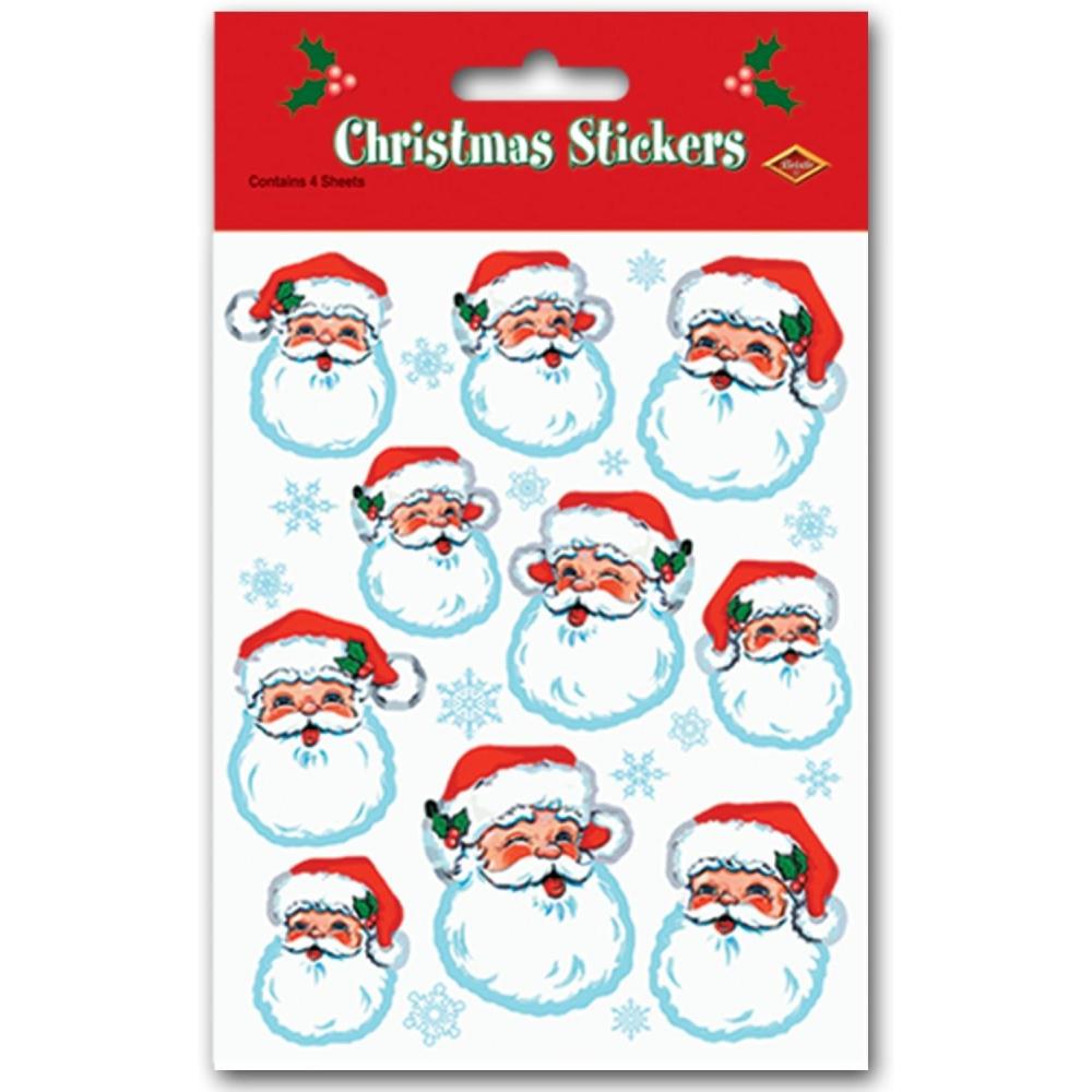 imageBeistle Santa Face Stickers45