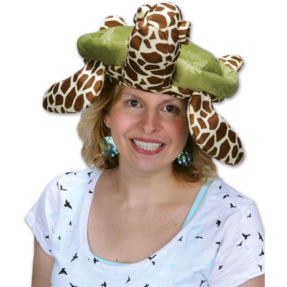 imageBeistle Unisex Plush Hat  Party SuppliesThemed Headwear Photo Booth Prop Costume DressUpSea Turtle