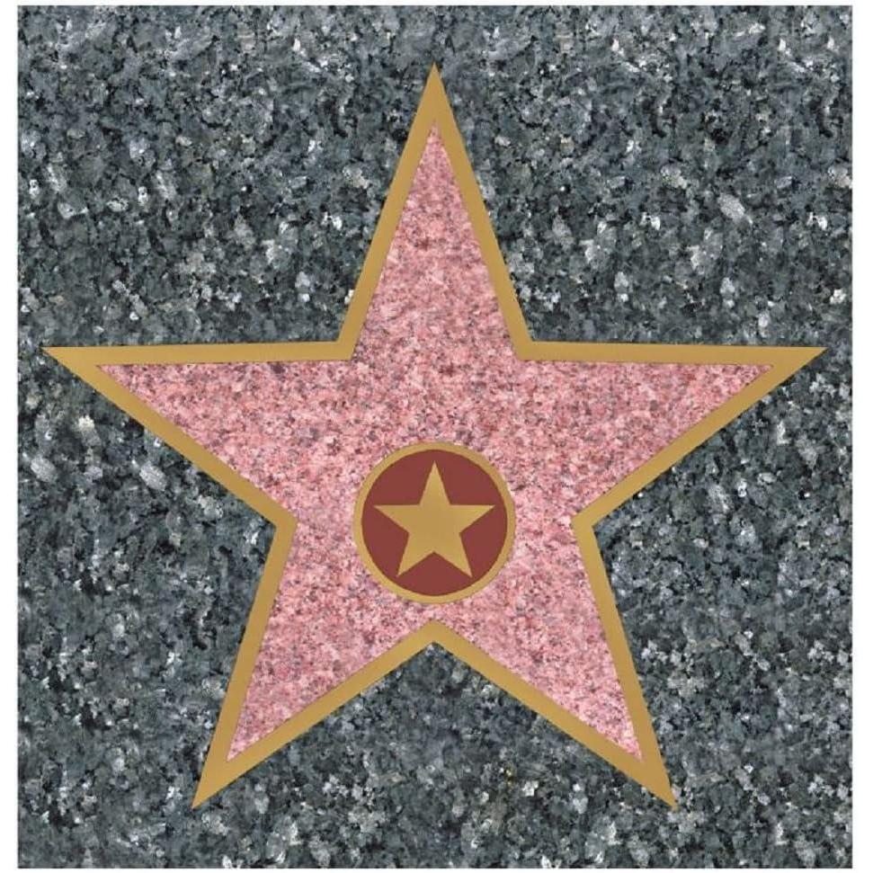 imageBeistle Walk of Fame Star PeelNPlace Decoration12 x 15