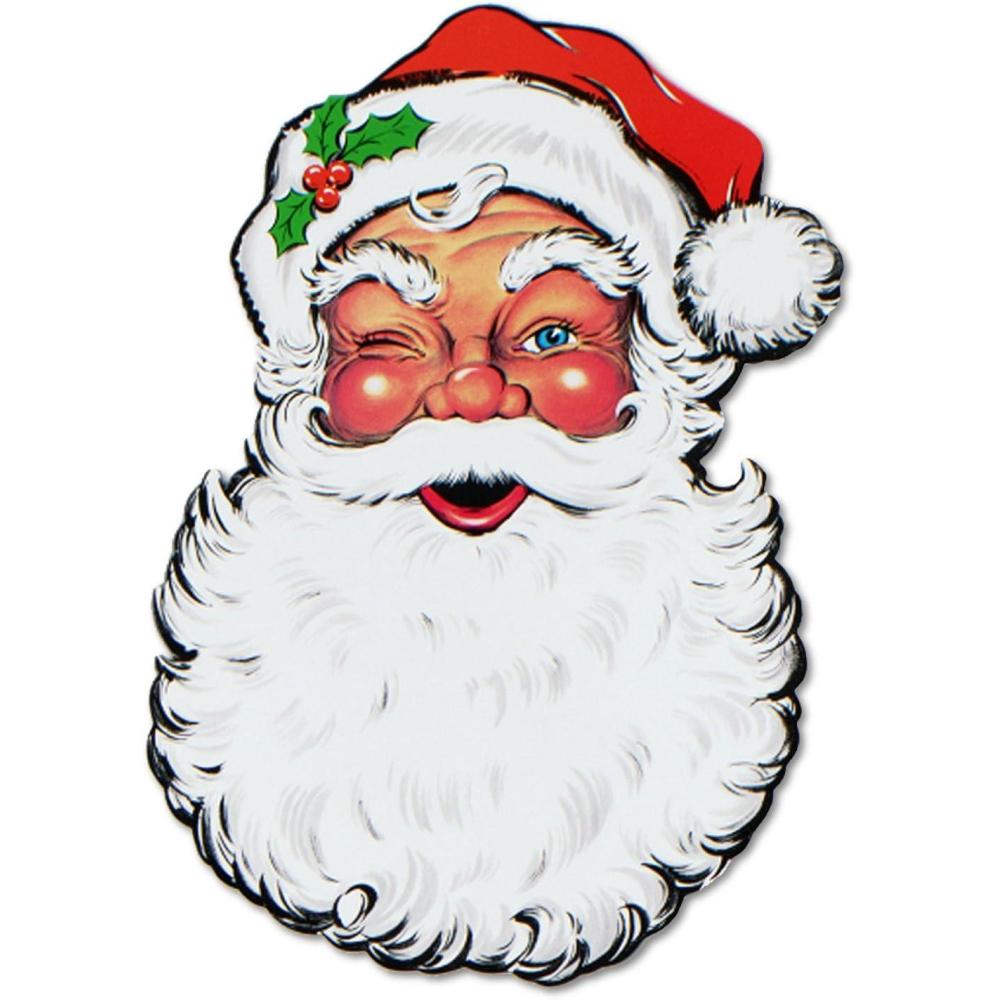 imageDisplay Santa Face Cutout