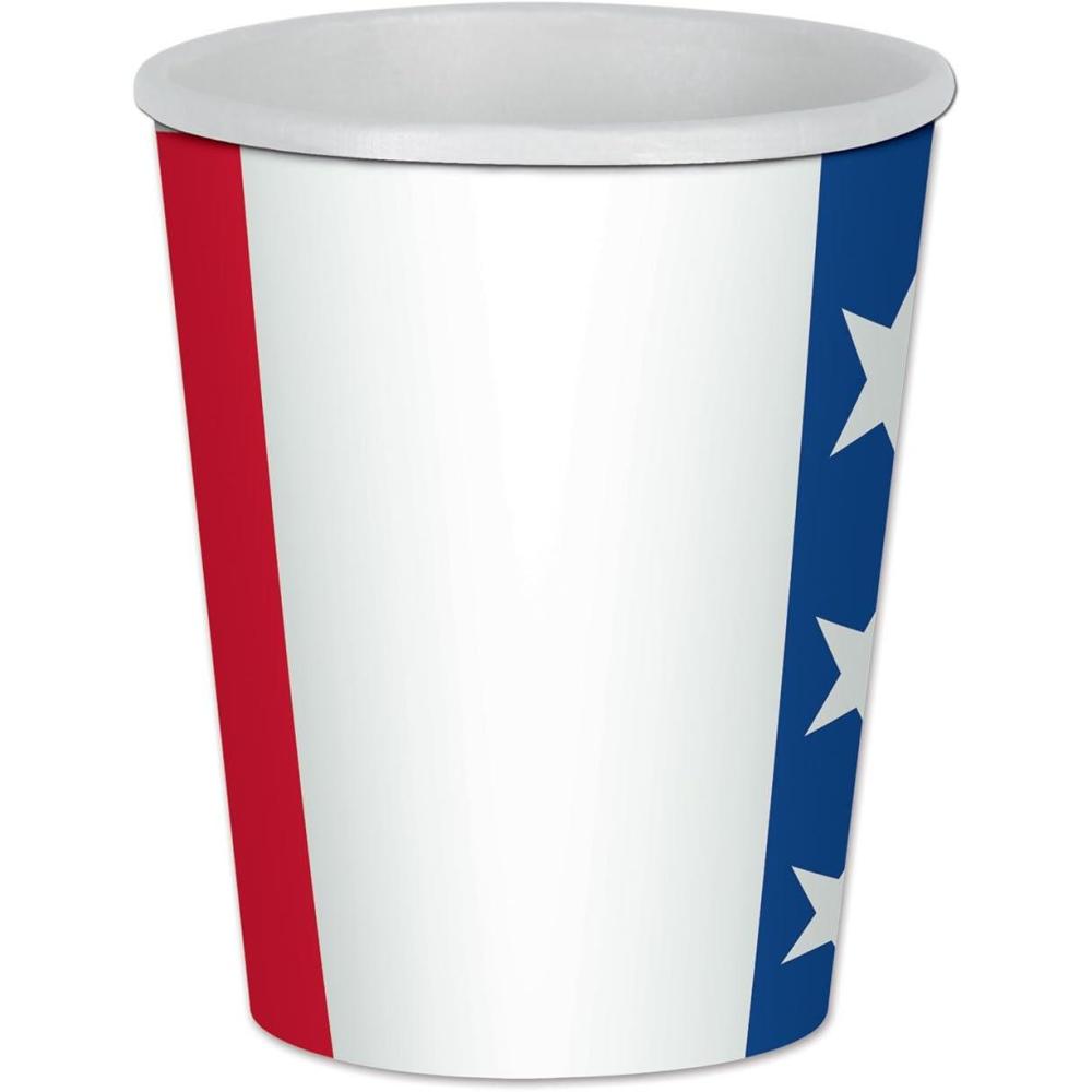 imageFall Leaf Beverage Cups 9ozPatriotic