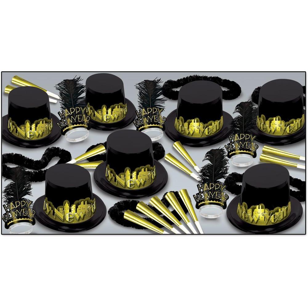 imageGold Starry Night Asst for 50 Party Accessory 1 count