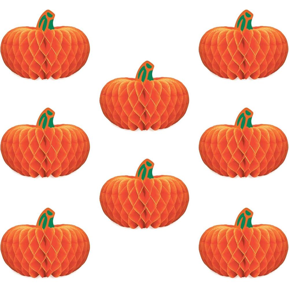imageHoneycomb Tissue Pumpkin  Pack of 2