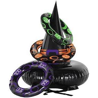 imageInflatable Witch Hat Ring Toss Pack of 12