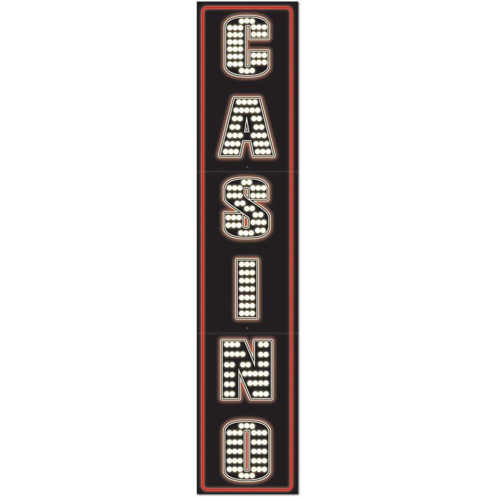 imageJointed Casino PullDown Cutout Party Accessory 1 count 1Pkg1