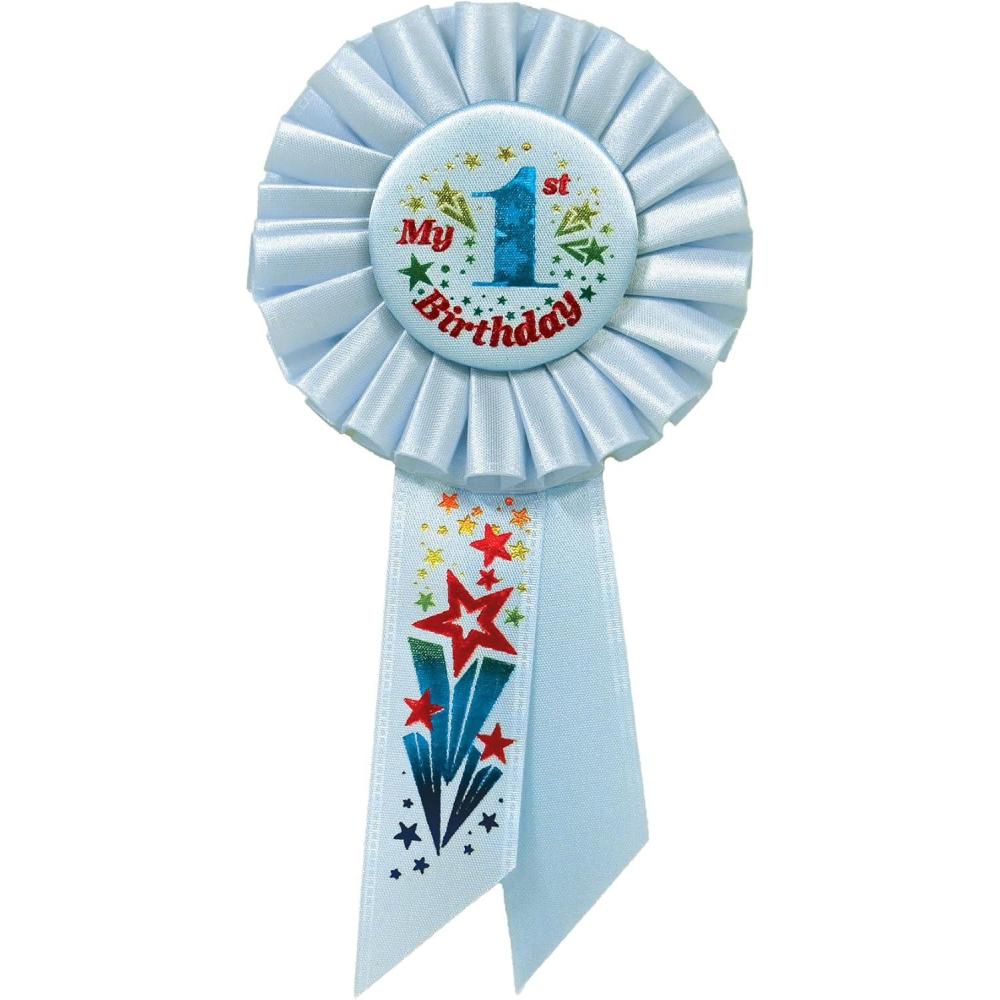 imageMy 1st Birthday Rosette in BlueBlue Ribbon