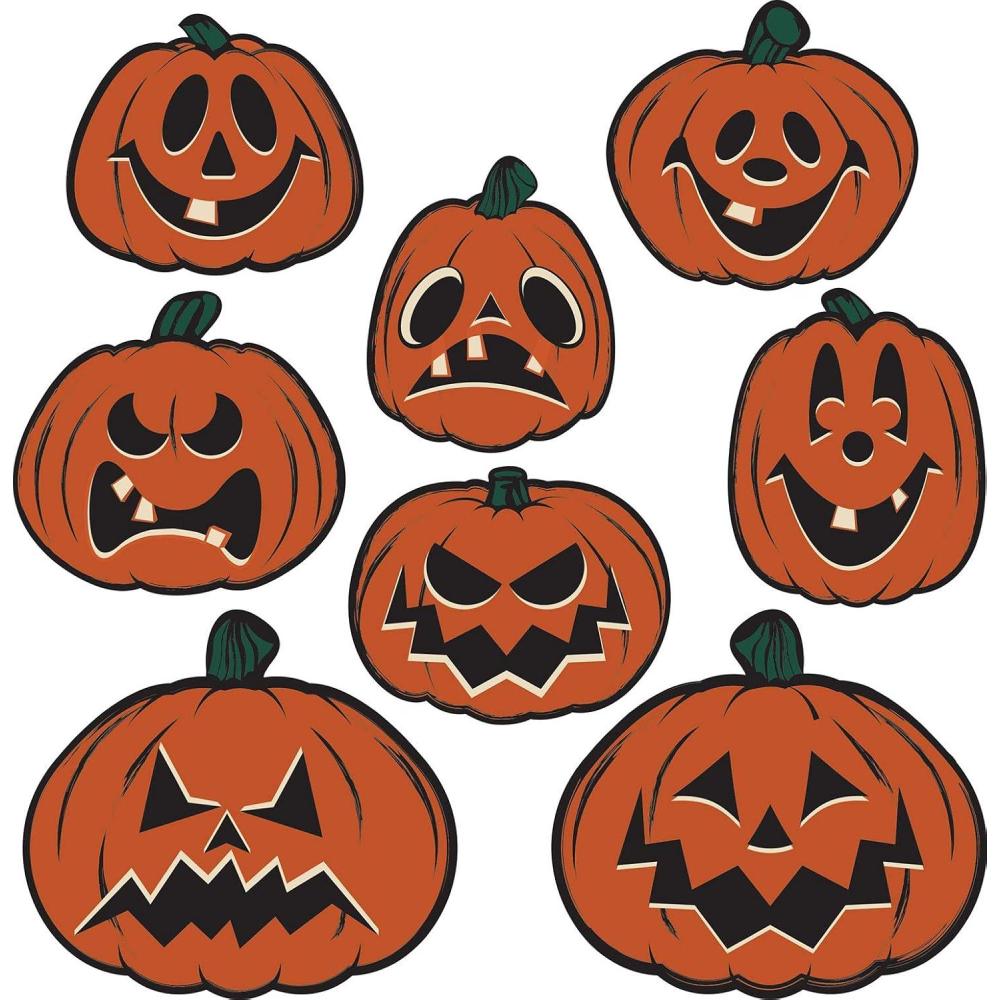 imageVintage Halloween Pumpkin Cutouts