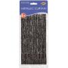1-Ply FR Gleam ‘N Curtain (silver) Party Accessory (1 count) (1/Pkg)(Black)
