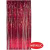 1-Ply FR Gleam ‘N Curtain (silver) Party Accessory (1 count) (1/Pkg)(Multi Color)