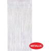 1-Ply FR Gleam ‘N Curtain (silver) Party Accessory (1 count) (1/Pkg)(Opalescent)