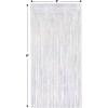 1-Ply FR Gleam ‘N Curtain (silver) Party Accessory (1 count) (1/Pkg)(Opalescent)