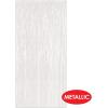 1-Ply FR Gleam ‘N Curtain (silver) Party Accessory (1 count) (1/Pkg)(White)