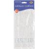 1-Ply FR Gleam ‘N Curtain (silver) Party Accessory (1 count) (1/Pkg)(White)