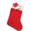 Beistle , 4 Piece Felt Christmas Stockings, 15” (Red/White)(10″ x 15″)