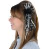 Beistle 00324, 2 Piece Skeleton Hand Hair Clips