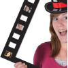 Beistle 10 Piece Customizable Filmstrip Photo Booth Fun Frames, 12″- Hollywood Movie Themed Party Supplies, Made in USA Since 1900