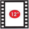 Beistle 10 Piece Customizable Filmstrip Photo Booth Fun Frames, 12″- Hollywood Movie Themed Party Supplies, Made in USA Since 1900
