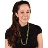 Beistle 12-Pack Happy Birthday Necklace, Multicolored HBD Plastic Costume Accessory for Celebrations & Gatherings, Birthday Jewelry & Party Favor, 36”(12-Pack)