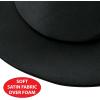 Beistle 2 Count Witch Hat for Halloween, Black Satin Foam-Backed Headwear, Spooky Costume Party Accessories for Cosplay and Trick-or-Treat, One Size