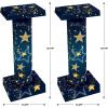 Beistle 2 Piece 33.75″ x 14.25″ Cardboard Starry Night Short Column Photo Props, Prom Decorations, Awards Theme Backdrops