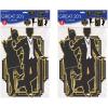 Beistle 20’s Cutouts 12 Piece New Years Eve Wall Decorations, 10.5″ – 16″, Black/Gold/White
