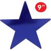 Beistle 24-Pack Foil Gold Star Cutouts, Party Decorations for Festive Celebrations, Awards Night Supplies, Starry Theme Decor for Wall & Table, 15”(Blue (36-pack))