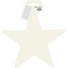 Beistle 24-Pack Foil Gold Star Cutouts, Party Decorations for Festive Celebrations, Awards Night Supplies, Starry Theme Decor for Wall & Table, 15”(White (72-pack))