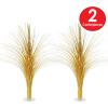 Beistle 2-Pack Metallic Spray Centerpiece, Shimmering Gold Decoration for New Years, Awards Night, & Birthday Parties, Table Decor for Events, 19”