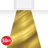 Beistle 30″ x 50′ Gold Metallic PVC Aisle Runner for Prom Decorations, Wedding Party Decor, Indoor Use, USA Made