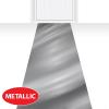 Beistle 30″ x 50′ Silver Metallic PVC Aisle Runner for Prom Decorations, Wedding Party Decor, Indoor Use, USA Made