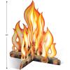 Beistle 3-D Campfire Centerpiece