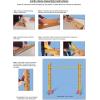 Beistle 3-D Limbo Set– Large Corrugated Cardboard Party Activity with Adjustable Pole and Tropical Floral Design for Luau, Beach, Tiki, Poolside and Summer-Themed Celebrations, 5’ x5’