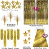 Beistle 46 Piece Starry Night Kit for Prom Decorations School Dance Décor, Awards Nite Theme Party Supplies, ASSTD SIZES, Purple/Blue/Gold