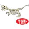 Beistle 53584 T-Rex Skeleton Streamer
