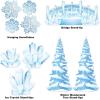 Beistle 64 Piece Winter Wonderland Prom Decorations, Snowflake Theme School Dance Décor