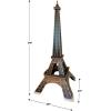 Beistle 7′ 10″ x 3′ 4″ Three Dimensional Eiffel Tower Photo Prop for Paris Themed Party Decorations