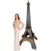 Beistle 7′ 10″ x 3′ 4″ Three Dimensional Eiffel Tower Photo Prop for Paris Themed Party Decorations