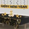 Beistle 9-Count 3-D Gold Star Centerpieces, Starry Night Decorations for Table in 3 Sizes, NYE Party Decor Cutouts & Celebration Table Accessories(Gold Star)