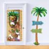 Beistle Aloha Door Cover(Tiki Man Restroom)