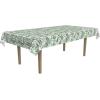 Beistle Big Bucks Rectangular Plastic Tablecover, Casino Theme Party Decorations, Cash Money Party Supplies, Dollar Bill Table Cloth, 108″ x 54”