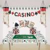 Beistle Big Bucks Rectangular Plastic Tablecover, Casino Theme Party Decorations, Cash Money Party Supplies, Dollar Bill Table Cloth, 108″ x 54”