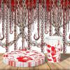 Beistle Bloody Handprints 9 Inch Plates