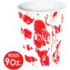Beistle Bloody Handprints 9 Oz Cups(Multicolor)