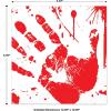 Beistle Bloody Handprints Luncheon Napkins