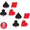 Beistle Card Suit Cutouts(Card “Suit” Cutouts (8-Pack))